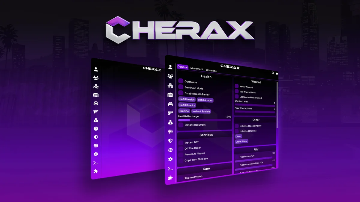 Cherax GTA — Cherax official storefront OG image